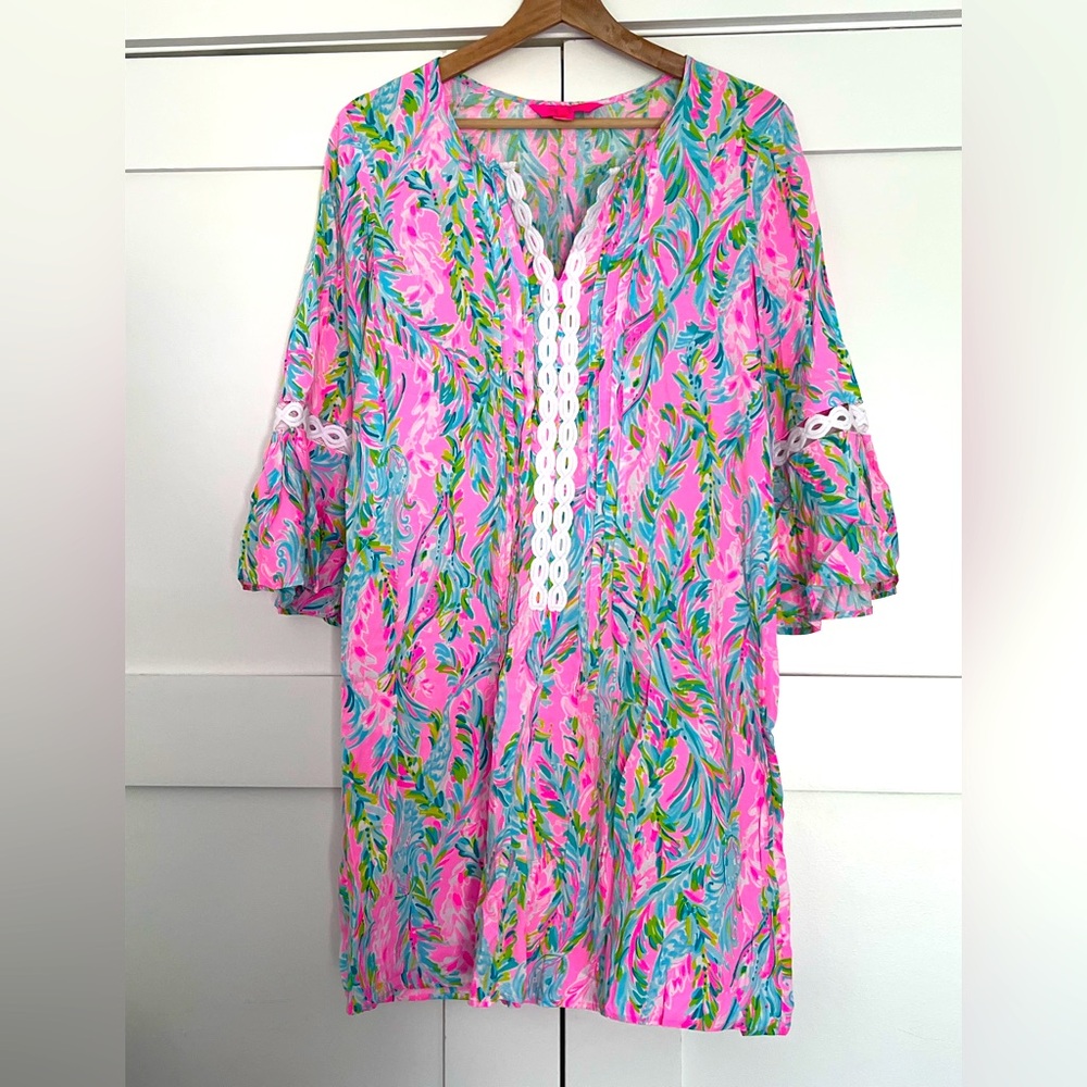 GUC Lilly Pulitzer Hollie Print Tunic Dress